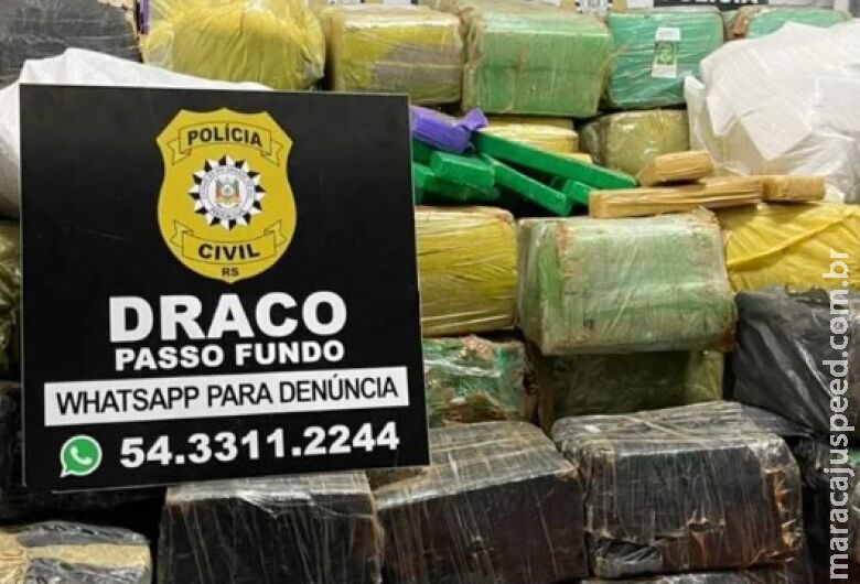 Motorista que saiu de MS com 1,4t de maconha é preso no Sul Motorista que saiu de MS com 1,4t de maconha é preso no Sul