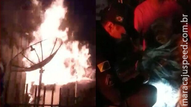 Mulher não aceita separação, incendeia casa e tem 90% do corpo queimado em Rochedo Mulher não aceita separação, incendeia casa e tem 90% do corpo queimado em Rochedo