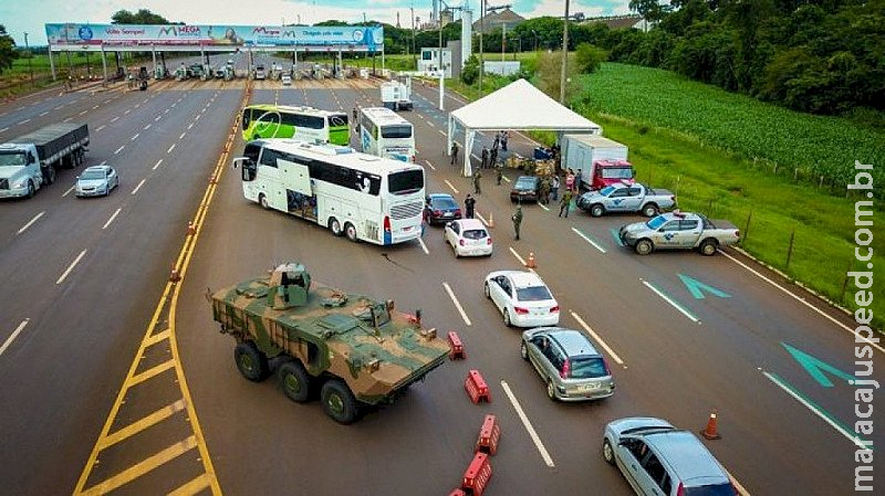 Segurança é reforçada na fronteira como resposta à onda de assaltos e furtos Segurança é reforçada na fronteira como resposta à onda de assaltos e furtos