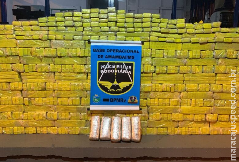 Caminhoneiro é preso tentando atravessar MS com quase 800 kg de maconha Caminhoneiro é preso tentando atravessar MS com quase 800 kg de maconha