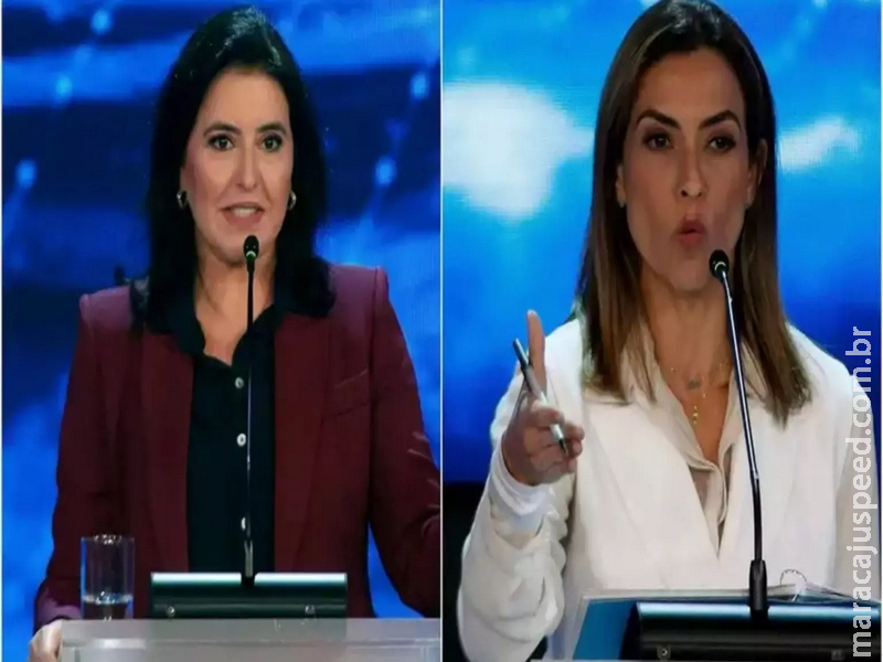 Candidatas de MS, Simone e Soraya se destacam com defesa às mulheres em debate presidencial Candidatas de MS, Simone e Soraya se destacam com defesa às mulheres em debate presidencial