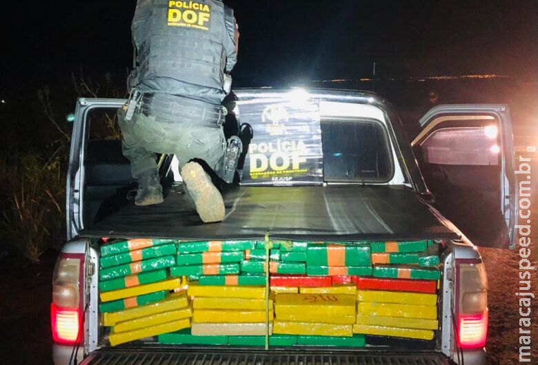 Carga de droga avaliada em mais de R$ 3 milhões é apreendida no Sul de MS Carga de droga avaliada em mais de R$ 3 milhões é apreendida no Sul de MS