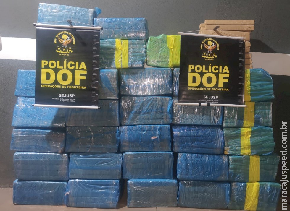 DOF apreende mais de 725 quilos de maconha e recupera veículo furtado próximo ao Assentamento Itamarati DOF apreende mais de 725 quilos de maconha e recupera veículo furtado próximo ao Assentamento Itamarati