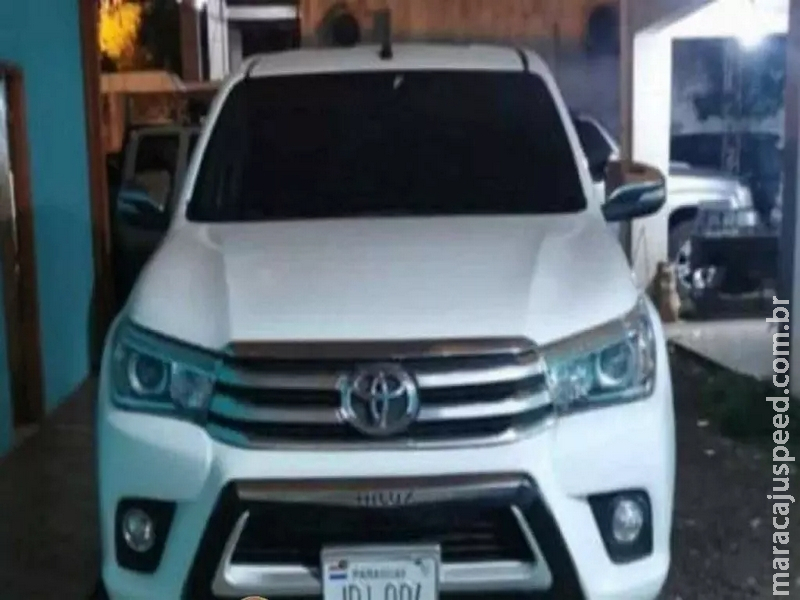 Ex-governador paraguaio é preso com caminhonete roubada no MS Ex-governador paraguaio é preso com caminhonete roubada no MS