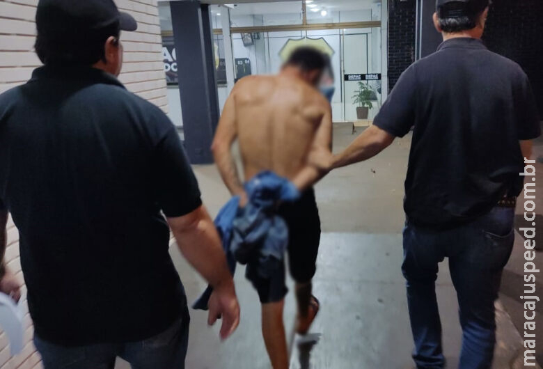 Foragido da justiça do Paraná é capturado pela polícia em Dourados Foragido da justiça do Paraná é capturado pela polícia em Dourados