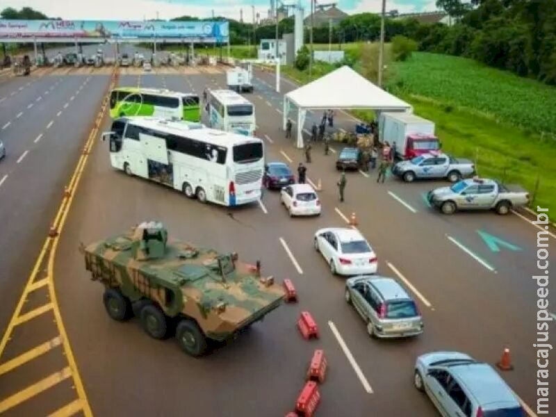 Fronteira entre Brasil e Paraguai volta a ser reforçada após ameaça de ataque Fronteira entre Brasil e Paraguai volta a ser reforçada após ameaça de ataque
