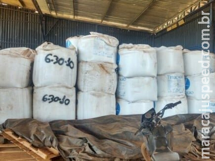 Golpe com fertilizantes roubados causa prejuízo de R$ 20 milhões Golpe com fertilizantes roubados causa prejuízo de R$ 20 milhões