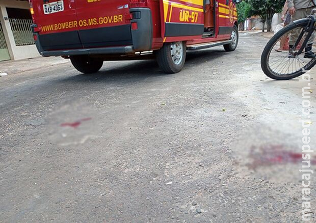 Idoso cai de bicicleta e sofre traumatismo craniano em Chapadão do Sul Idoso cai de bicicleta e sofre traumatismo craniano em Chapadão do Sul