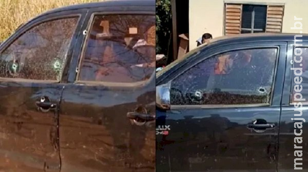 Indígena guarani-kaiowá é baleado após ter carro atingido por mais de 10 tiros Indígena guarani-kaiowá é baleado após ter carro atingido por mais de 10 tiros