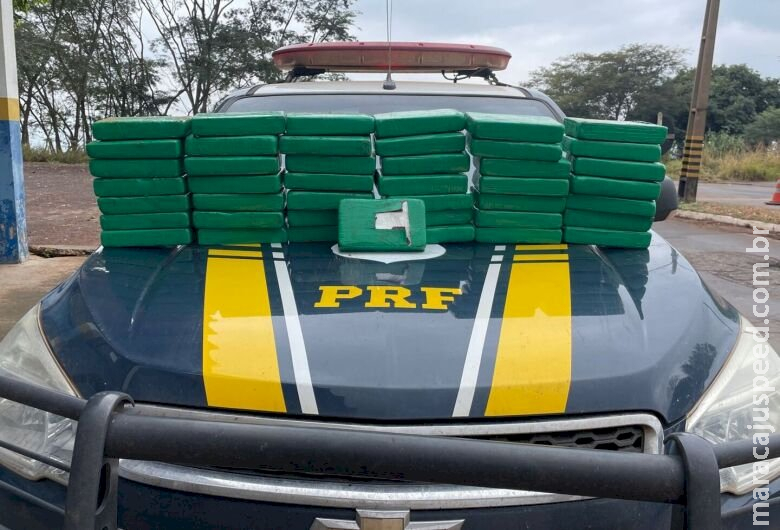 Lutador de MMA douradense é preso com mais de 40 quilos de cocaína Lutador de MMA douradense é preso com mais de 40 quilos de cocaína