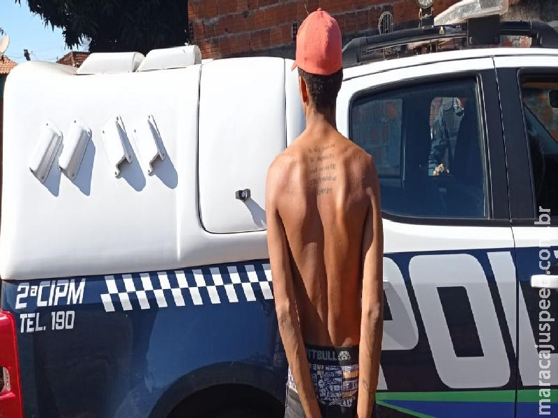 Maracaju: Polícia Militar cumpre mandado de prisão, autor é velho conhecido dos meios policiais Maracaju: Polícia Militar cumpre mandado de prisão, autor é velho conhecido dos meios policiais