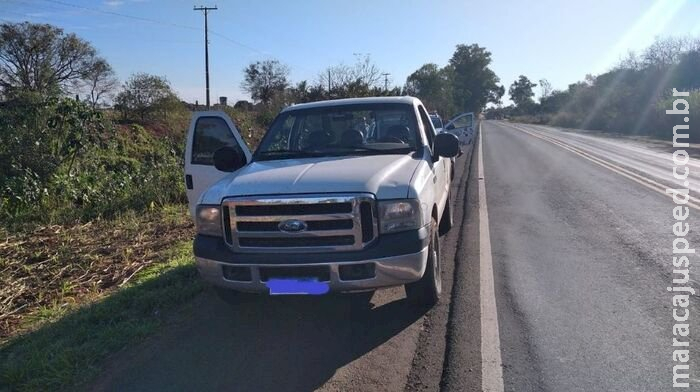 Morador de MS é preso com caminhonete furtada no Paraná Morador de MS é preso com caminhonete furtada no Paraná