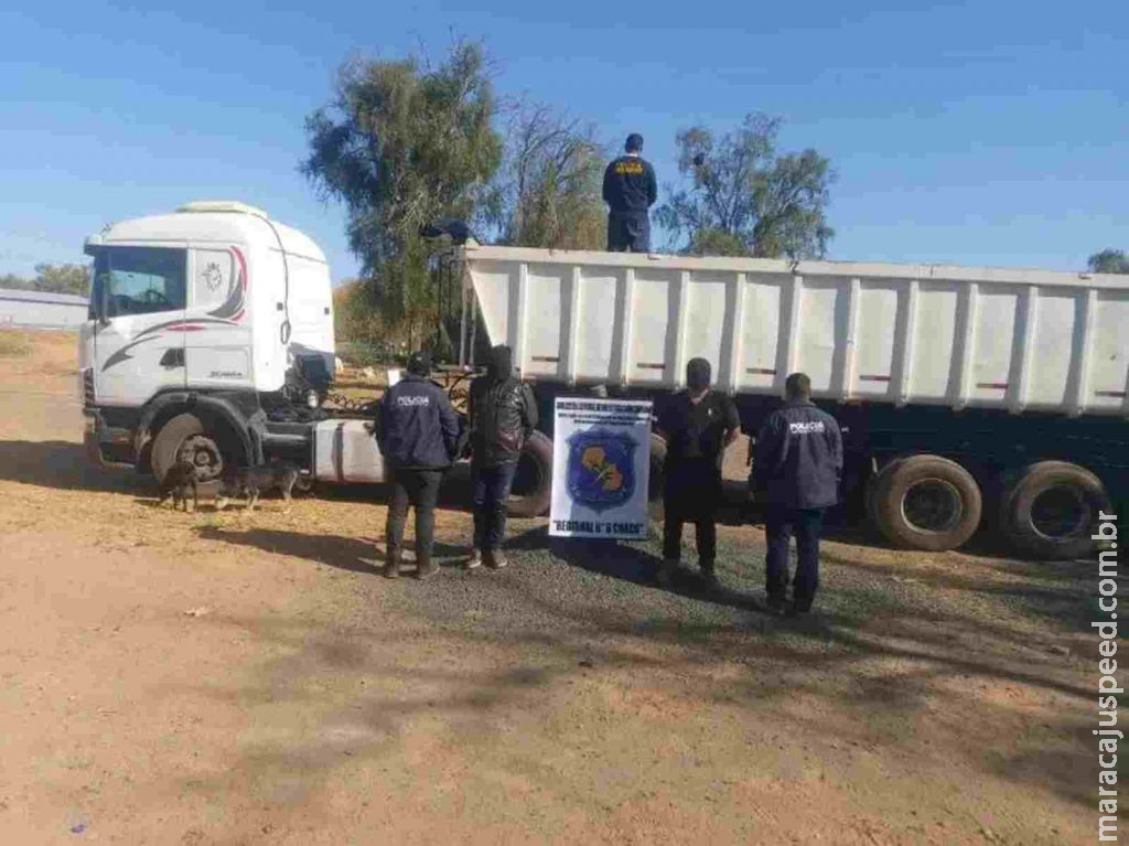 Polícia paraguaia apreende carga de acetona avaliada em 1 milhão de dólares Polícia paraguaia apreende carga de acetona avaliada em 1 milhão de dólares
