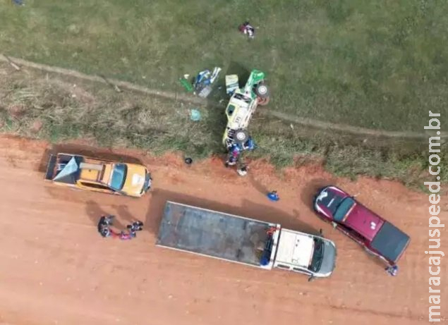 Rally em MS começa com acidente; agora equipes seguem para Costa Rica Rally em MS começa com acidente; agora equipes seguem para Costa Rica
