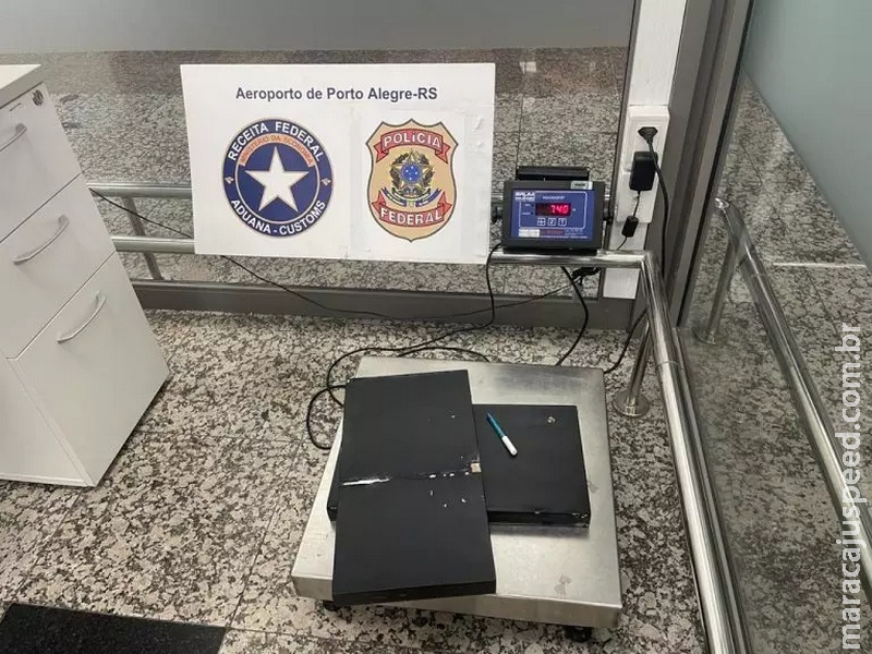 Sul-mato-grossense é preso pela PF em aeroporto com cocaína que ia para o Camboja Sul-mato-grossense é preso pela PF em aeroporto com cocaína que ia para o Camboja