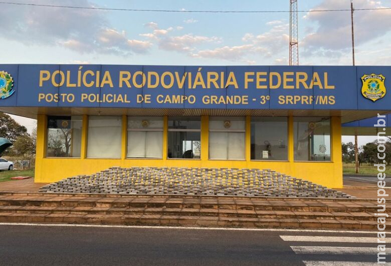 Carga de cocaína avaliada em mais de R$ 90 milhões é apreendida em MS Carga de cocaína avaliada em mais de R$ 90 milhões é apreendida em MS