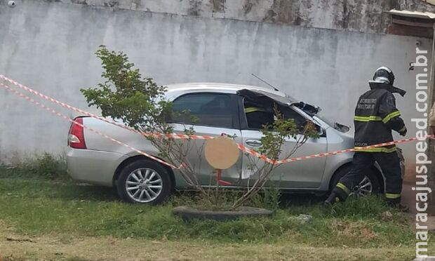 Cilindro de gás explode e motorista sofre queimaduras graves em Corumbá Cilindro de gás explode e motorista sofre queimaduras graves em Corumbá