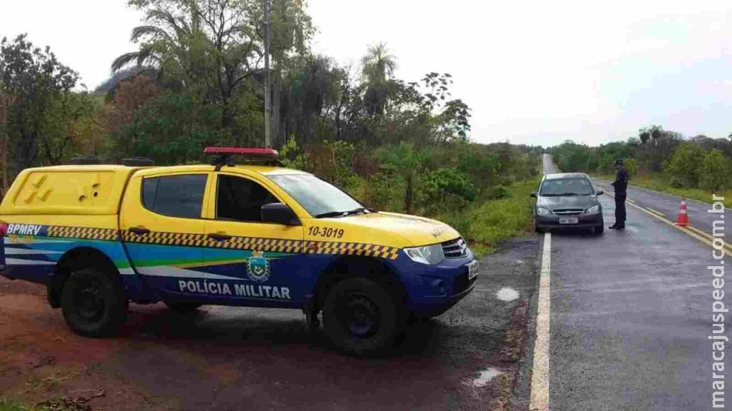 Funcionário da prefeitura de Amambai é preso na MS-156 com mala cheia de cocaína