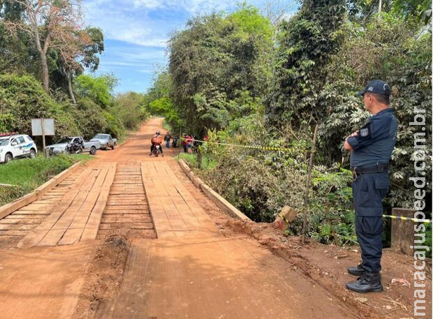 Homem de 45 anos cai de ponte e morre em Bonito 