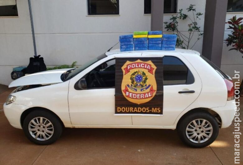 Homem é preso com mais de 20 quilos de cocaína em Dourados Homem é preso com mais de 20 quilos de cocaína em Dourados