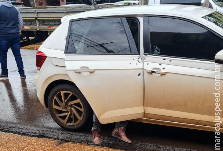 Homem sofre atentado na fronteira; motociclista efetuou disparos Homem sofre atentado na fronteira; motociclista efetuou disparos