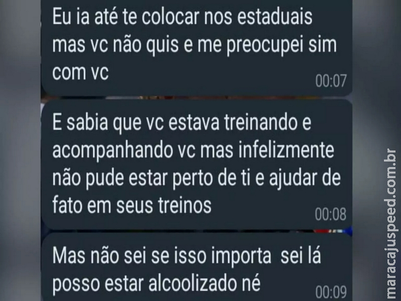 ‘Me prometeu colocar em campeonatos’: atleta abandonou esporte com medo de treinador