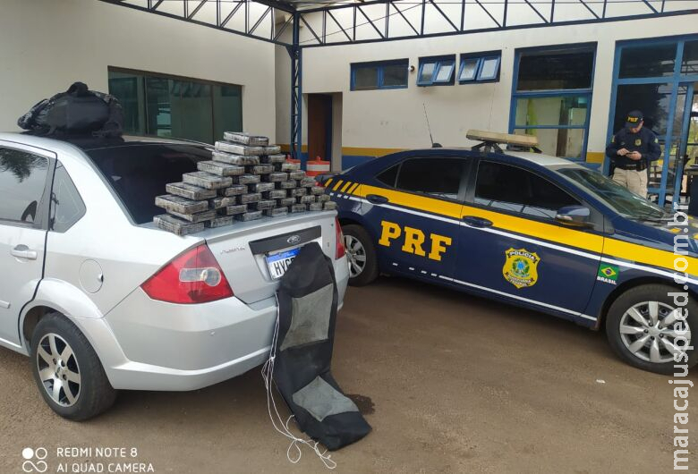 Morador do Jardim Água Boa é preso com carro carregado de cocaína Morador do Jardim Água Boa é preso com carro carregado de cocaína