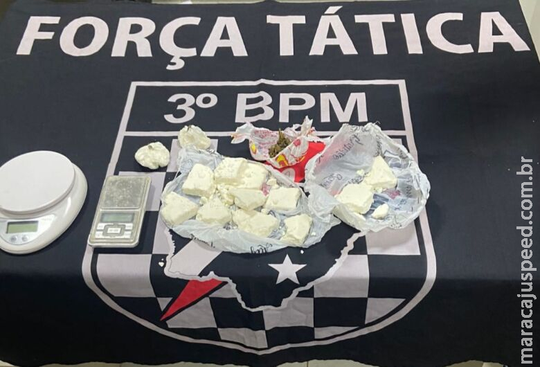 Morador no Independência é preso em casa usada para armazenar cocaína Morador no Independência é preso em casa usada para armazenar cocaína