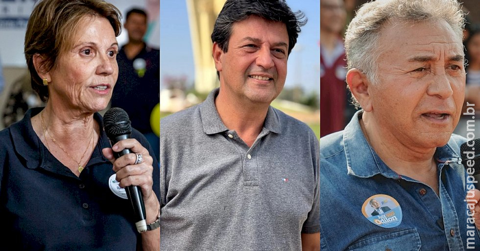 Na disputa pelo Senado, liderança é de Tereza com 38,20%; Mandetta chega a 18,4% e ultrapassa Odilon de Oliveira Na disputa pelo Senado, liderança é de Tereza com 38,20%; Mandetta chega a 18,4% e ultrapassa Odilon de Oliveira