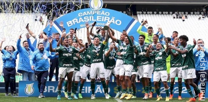 Palmeiras assume a liderança do ranking da CBF após título nacional na base Palmeiras assume a liderança do ranking da CBF após título nacional na base