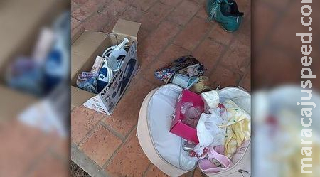 Polícia encontra droga até em bolsa de bebê e prende família inteira em Anastácio Polícia encontra droga até em bolsa de bebê e prende família inteira em Anastácio