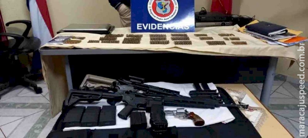 Polícia encontra fuzis e munições em casa que pertencia a Minotauro Polícia encontra fuzis e munições em casa que pertencia a Minotauro
