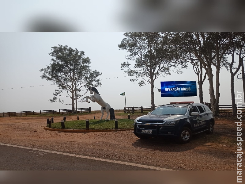 Policia Militar de Maracaju captura quatro foragidos da Justiça em desenvoltura da Operação Controle Brasil, através da equipe Hórus