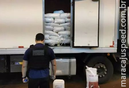 Receita apreende três toneladas de agrotóxicos contrabandeados que seriam entregue em Sidrolândia