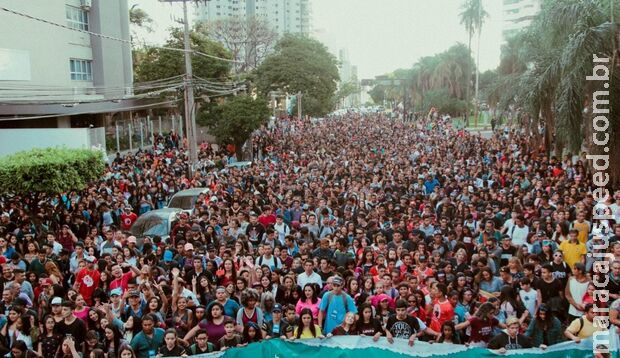 Shows da Marcha Para Jesus devem reunir mais de 100 mil pessoas em Campo Grande Shows da Marcha Para Jesus devem reunir mais de 100 mil pessoas em Campo Grande