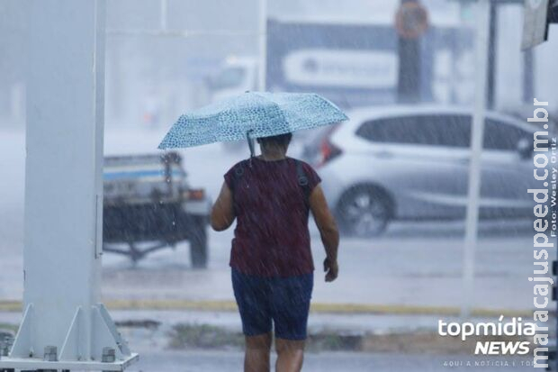 Tempestade que atingiu MS teve ventos de 89 km/h Tempestade que atingiu MS teve ventos de 89 km/h