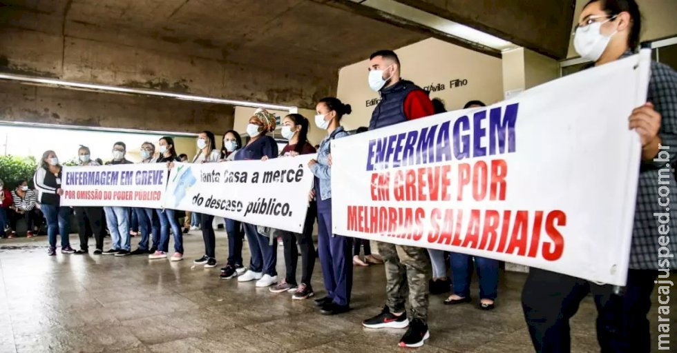 Trabalhadores da Santa Casa entram em greve mesmo após proibição da Justiça Trabalhadores da Santa Casa entram em greve mesmo após proibição da Justiça