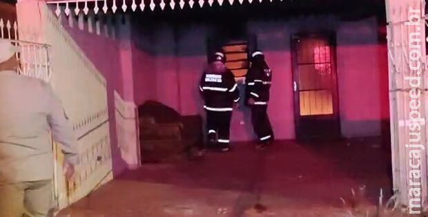 Usuário entra em residência para fumar e causa incêndio no Taveirópolis