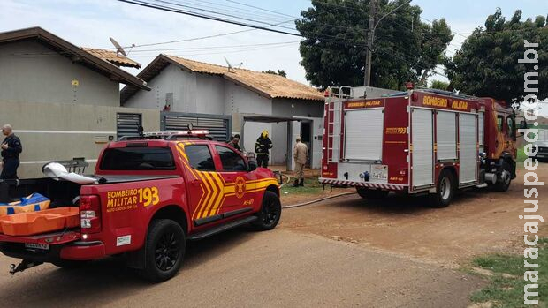 Celular carregando em cima da cama pode ter motivado incêndio em casa no Conjunto União