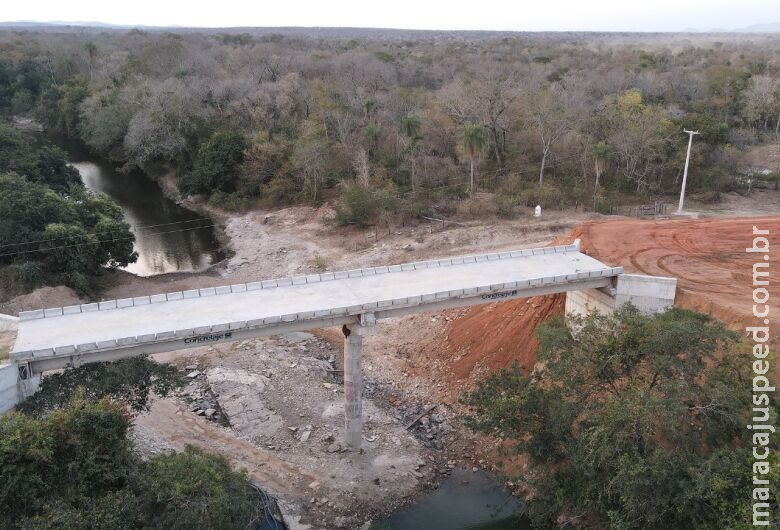 Dez novas pontes de concreto vão beneficiar seis cidades de MS