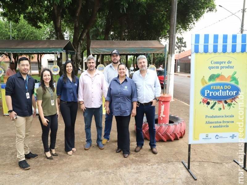 Em parceria com Cidade Empreendedora, Prefeitura de Maracaju renova espaço da Feira do Produtor