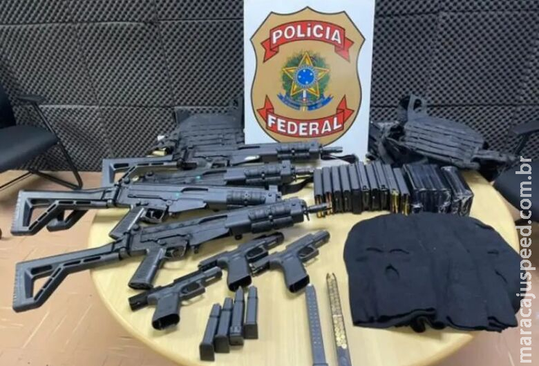 Empresário é suspeito de desviar armas de CACs para facções criminosas Empresário é suspeito de desviar armas de CACs para facções criminosas