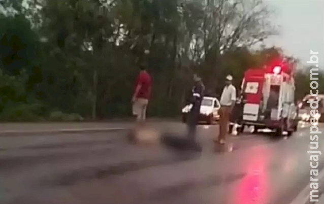 Homem encontrado morto em rodovia de MS é boliviano e tem 48 anos