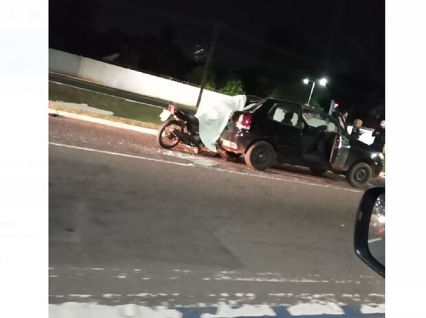 Motociclista morre após 