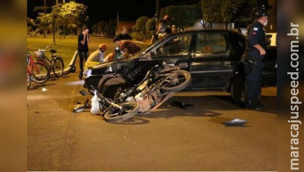 Motorista bêbado que atropelou motociclista é condenado e terá que pagar R$ 125 mil em MS Motorista bêbado que atropelou motociclista é condenado e terá que pagar R$ 125 mil em MS
