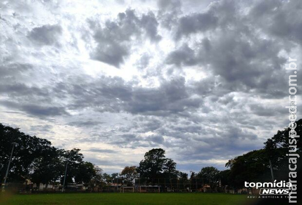 Previsão indica pancadas de chuvas isoladas e tempestades em MS