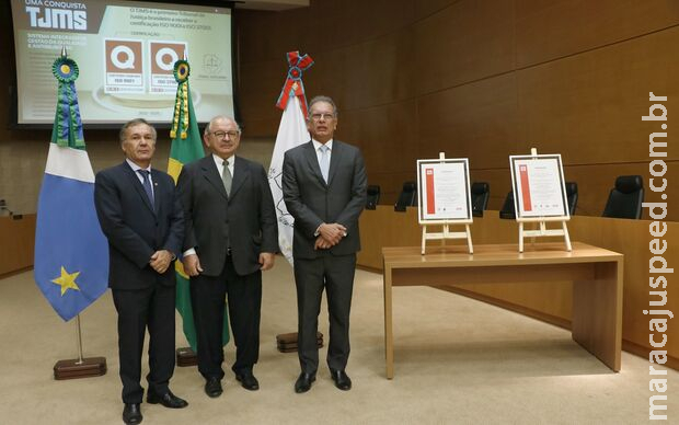 TJMS é o primeiro no país a receber certificação ISO 9001 e ISO 37001 no 2º Grau TJMS é o primeiro no país a receber certificação ISO 9001 e ISO 37001 no 2º Grau