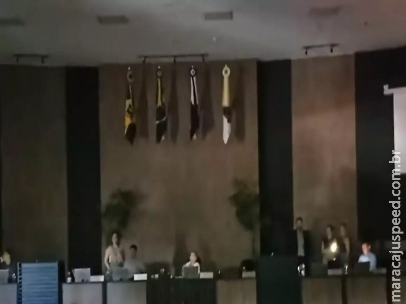 Após vereadores pedirem espaço de manifestação, Câmara de Sidrolândia tem apagão Após vereadores pedirem espaço de manifestação, Câmara de Sidrolândia tem apagão