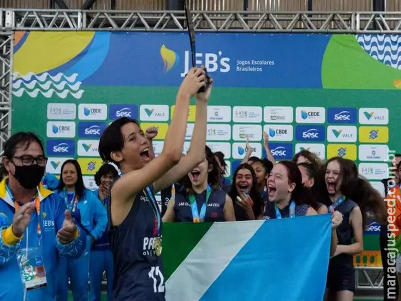 Basquete feminino de MS é campeão dos Jogos Escolares da Juventude Basquete feminino de MS é campeão dos Jogos Escolares da Juventude