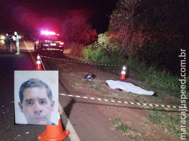 Batida de frente explode motocicleta e mata homem de 52 anos em MS